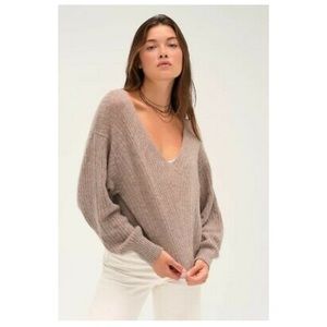FREE PEOPLE ELIAS CASHMERE SWEATER